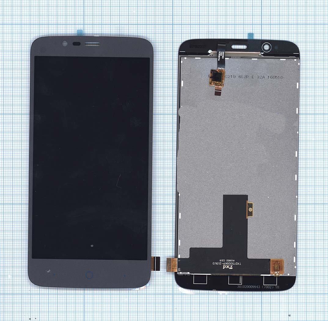Дисплей для ZTE Blade A310 серый