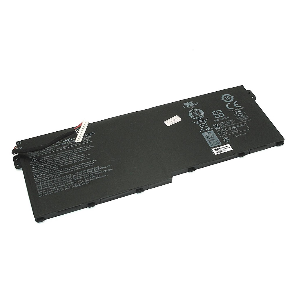 Аккумуляторная батарея для ноутбука Acer Aspire Nitro V17 (AC16A8N) 15.2V 4605mAh черная